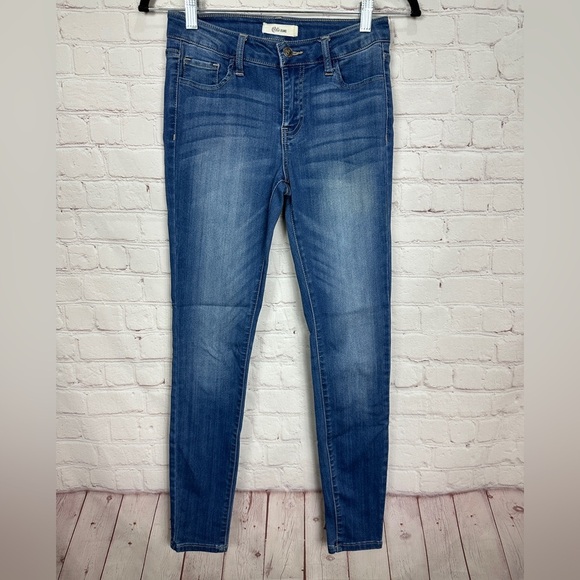 Cello Jeans Womens Size 3 Blue Skinny Stretch GUC‎ - Picture 1 of 5